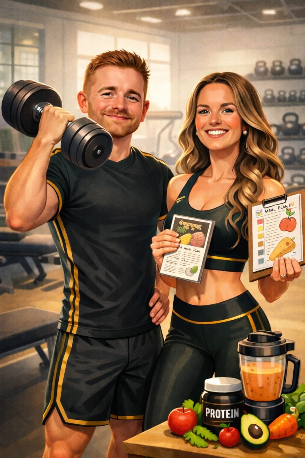 Together we bring a wealth of nutrition and fitness knowledge
