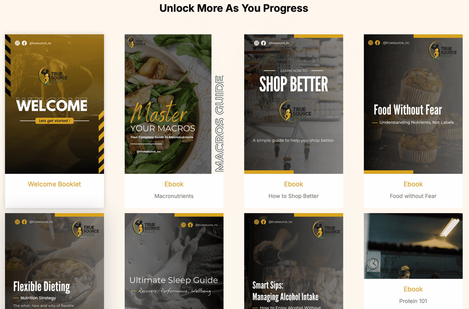 The ebook library - learn about structured nutrition